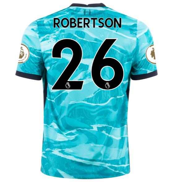 Liverpool Away Kit Soccer Jersey ANDREW ROBERTSON #26 2020/21